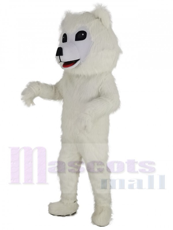Samoyed Dog mascot costume