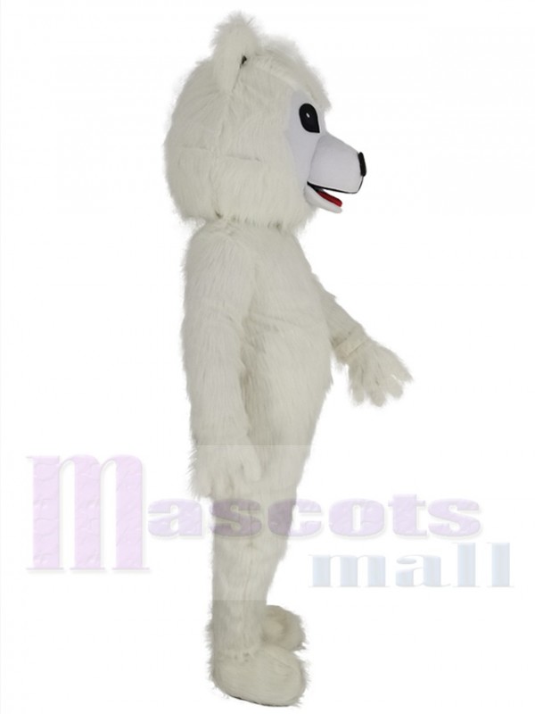 Samoyed Dog mascot costume