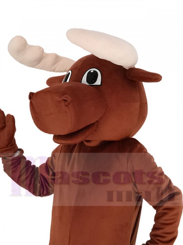 Moose mascot costume