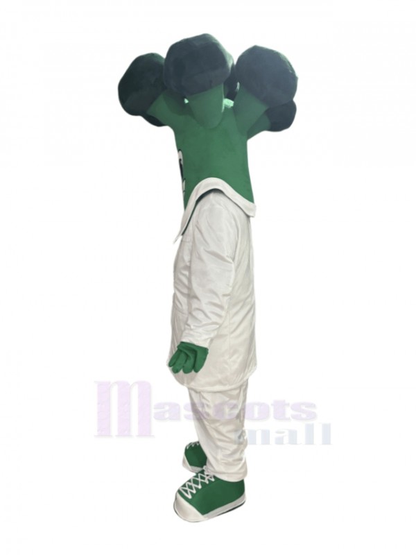 Broccoli mascot costume