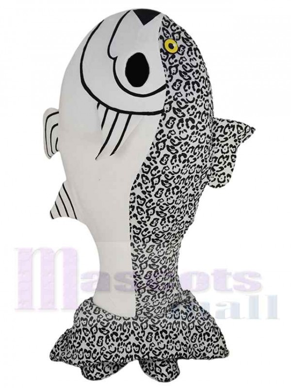 Salmon mascot costume