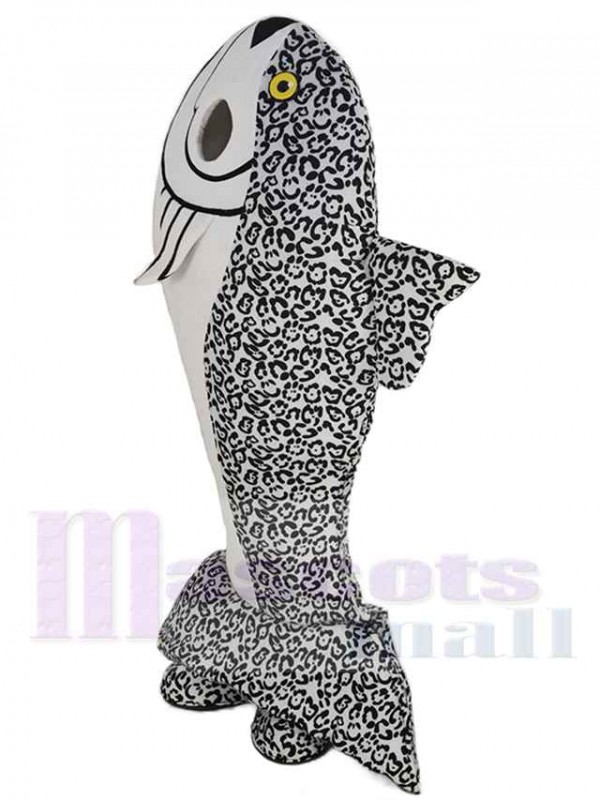 Salmon mascot costume
