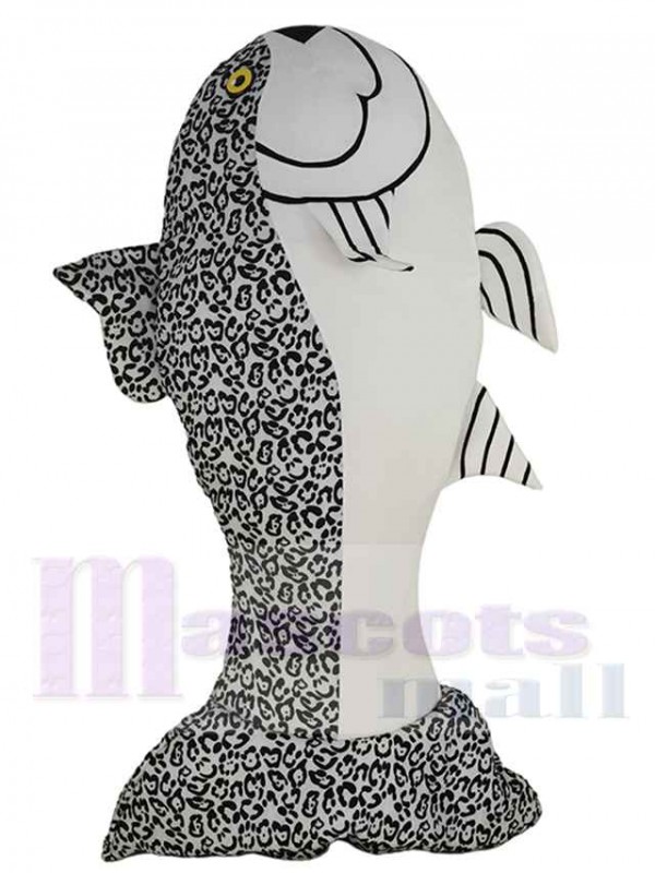 Salmon mascot costume