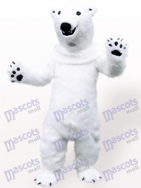 Polar Bear Animal Adult Mascot Costume
