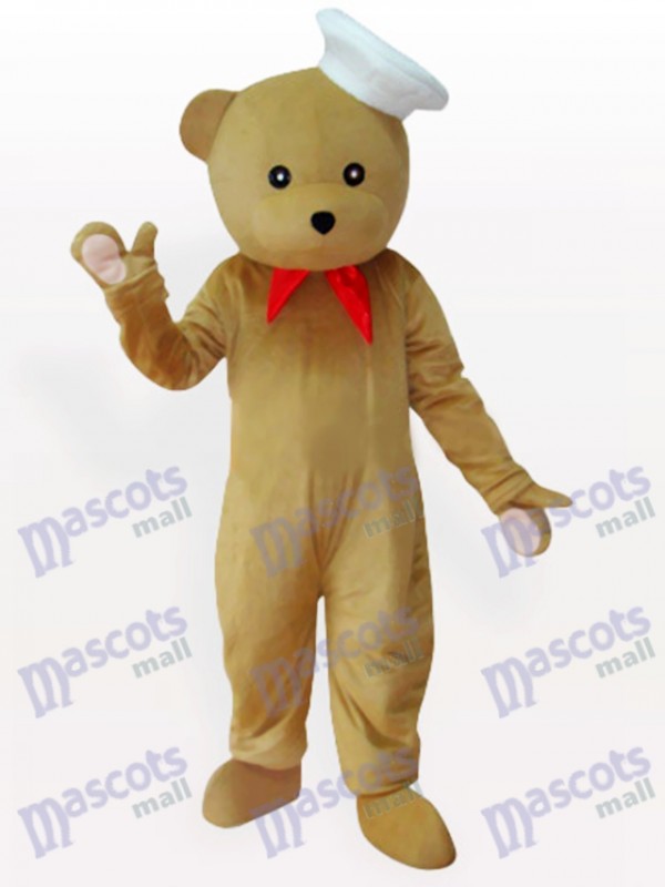 Bear Chef Animal Mascot Costume