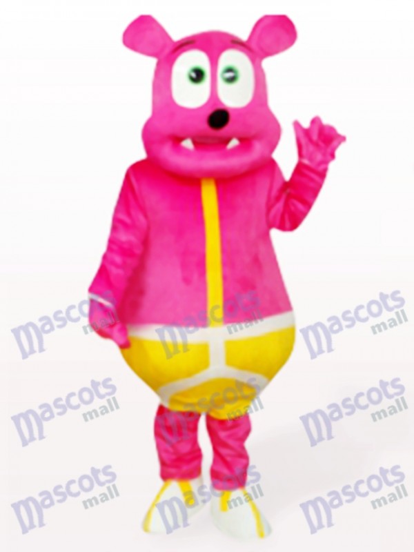 Rose Bear Monster Animal Adult Mascot Costume