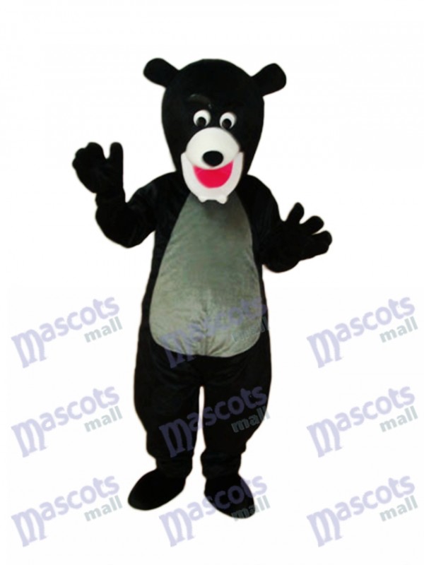 Black Bear Mascot Adult Costume