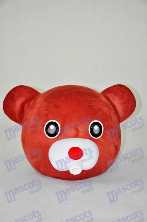 Brown Bear Teddy Bear Head ONLY Mascot Costume