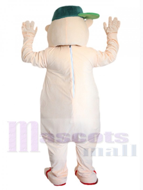 Fat Man mascot costume
