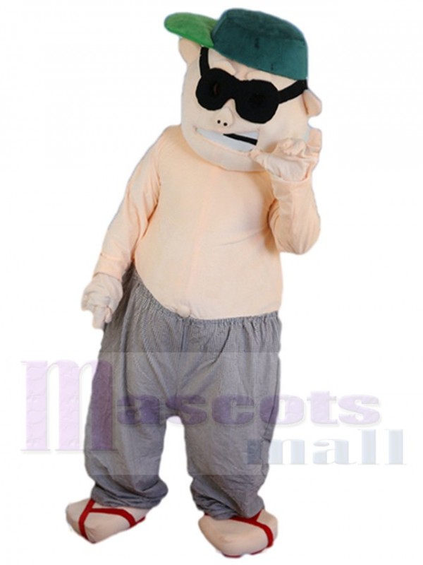 Guy Man mascot costume