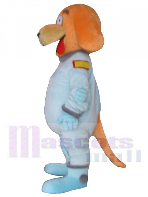 Astronaut Dog mascot costume