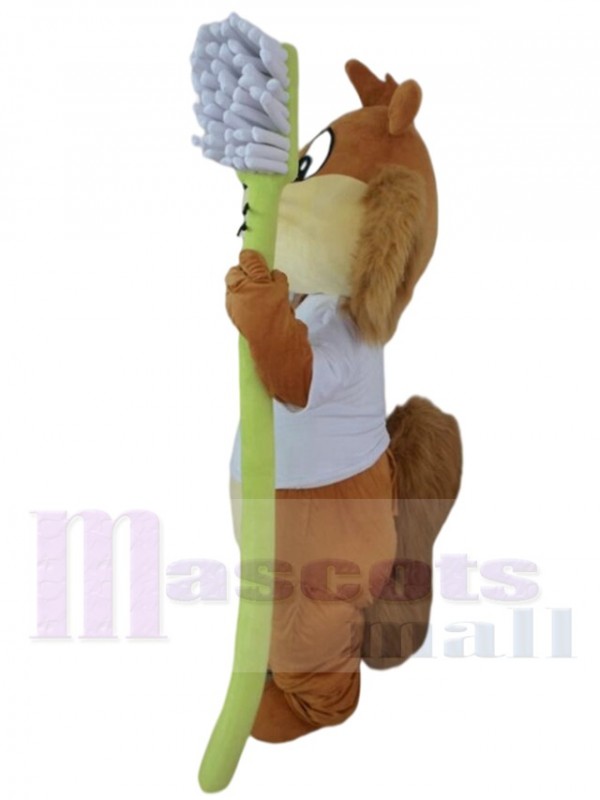 Squirrel mascot costume