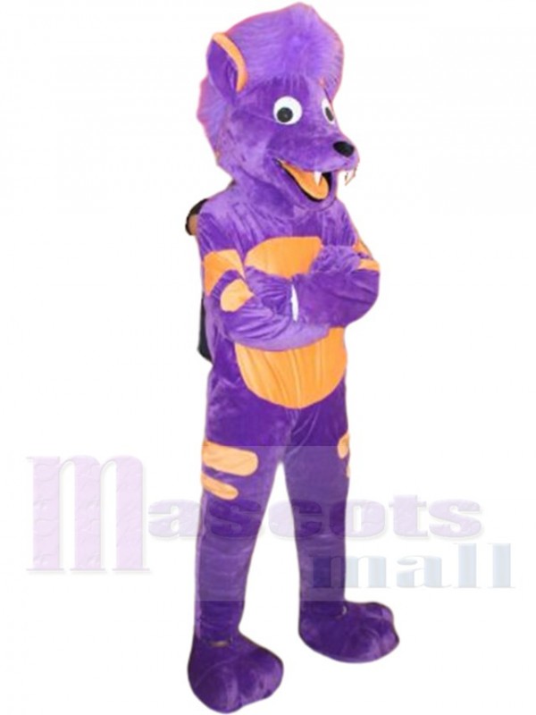 Wolf mascot costume