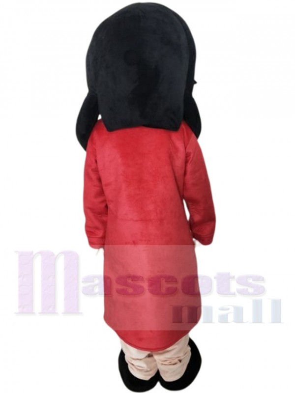 Woman mascot costume