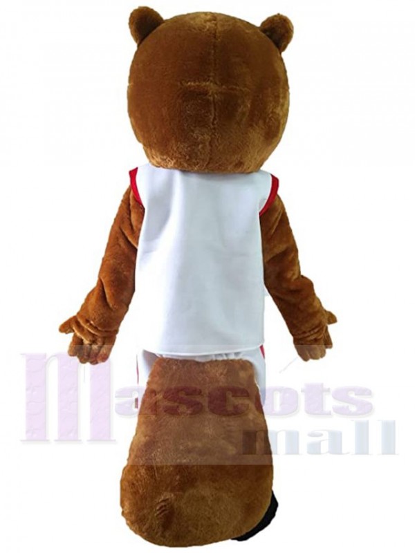 Beaver mascot costume