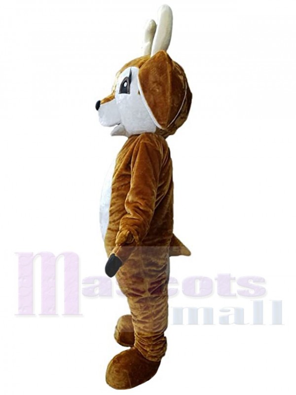 Reindeer mascot costume