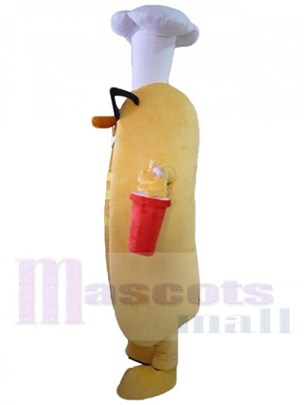 Hotdog mascot costume