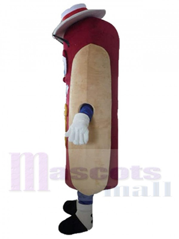 Hotdog mascot costume
