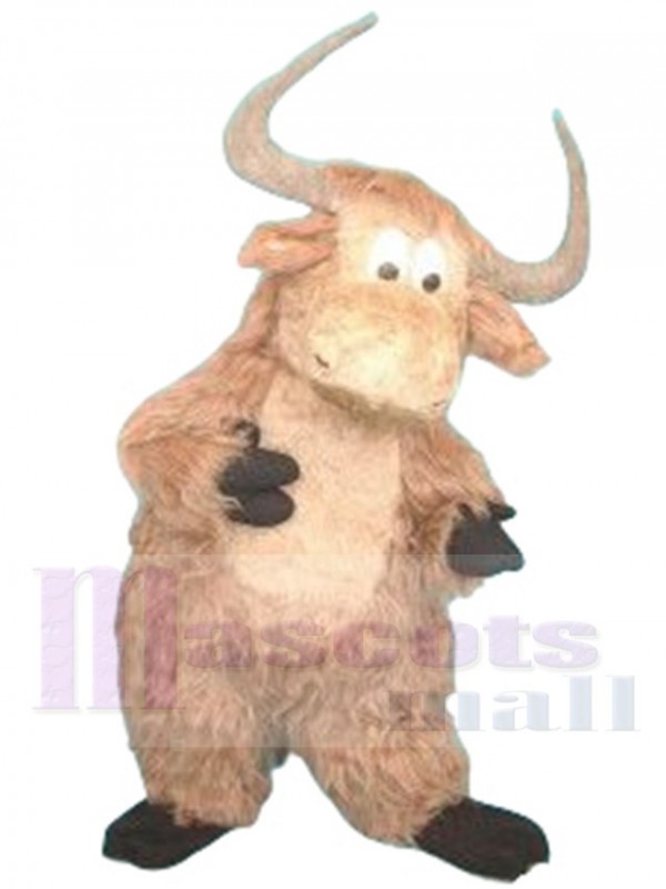 Yak mascot costume