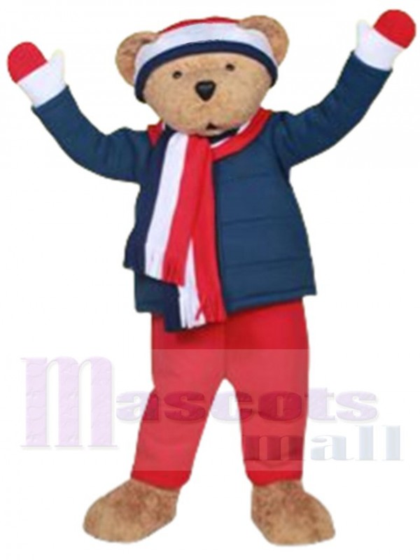Ted E Bear mascot costume