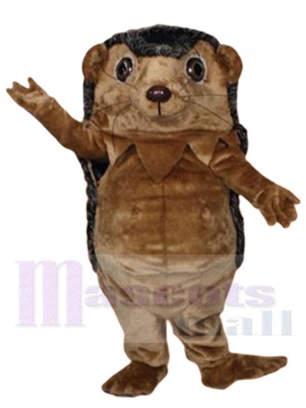 Brown Hedgie Hedgehog Mascot Costume Animal