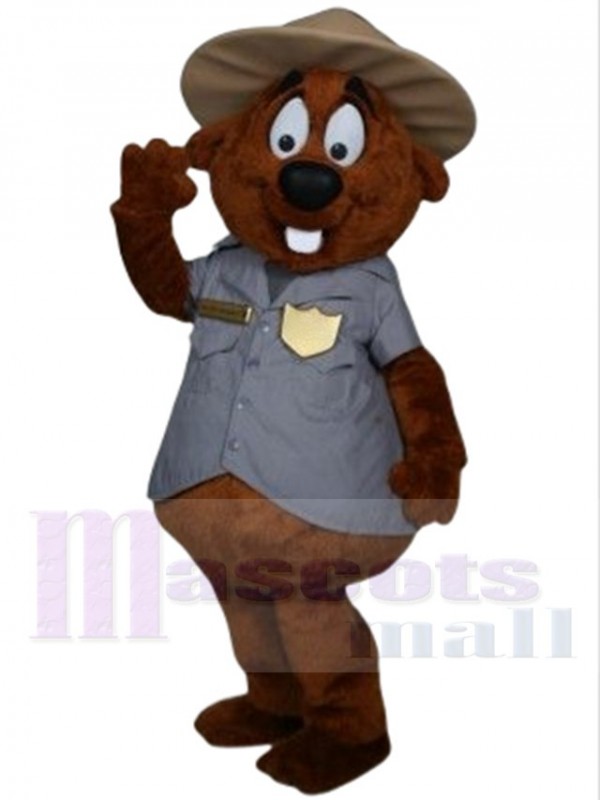 Major Muskrat mascot costume