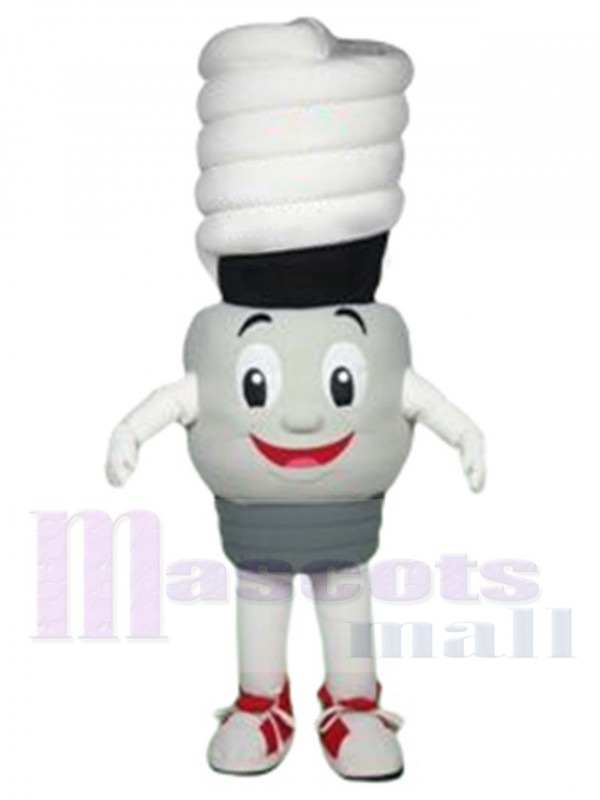 The CFL Charlie Bulb mascot costume