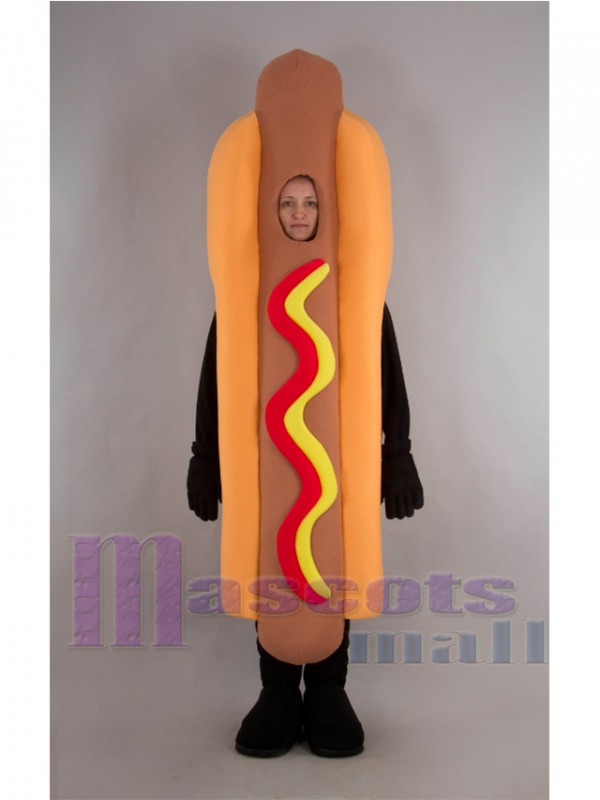 Hot Dog mascot costume
