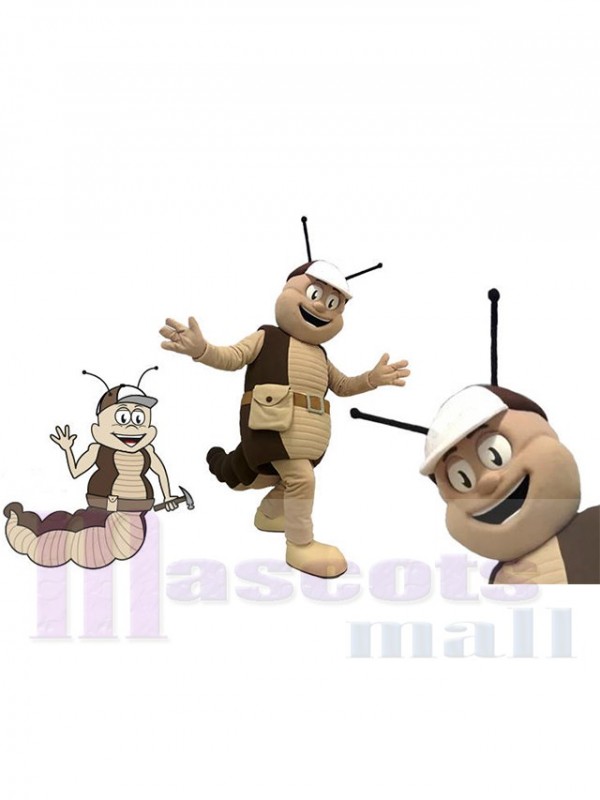 Caterpillar mascot costume