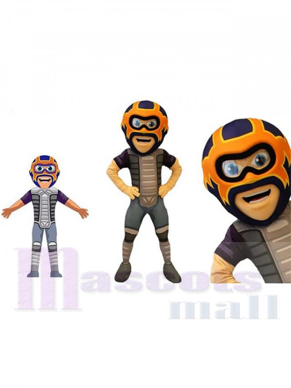 Racer mascot costume