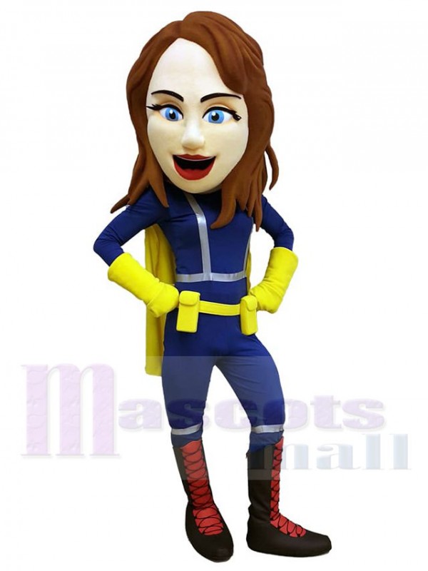 Firefighter mascot costume