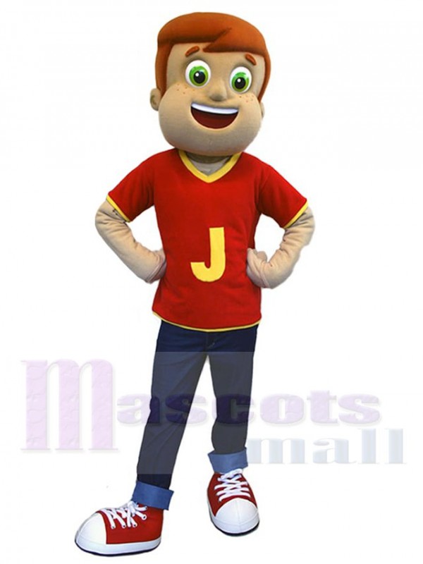 Boy mascot costume