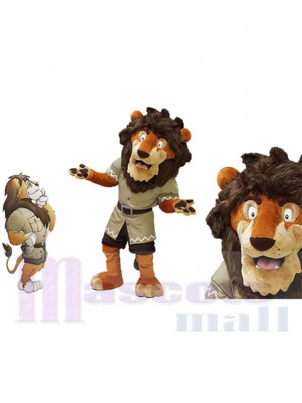 Lion mascot costume