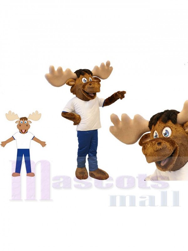 Reindeer mascot costume