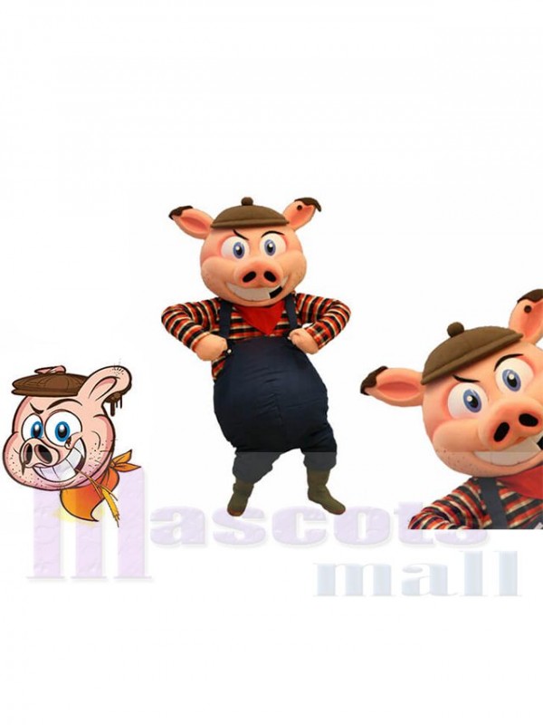 Pig mascot costume