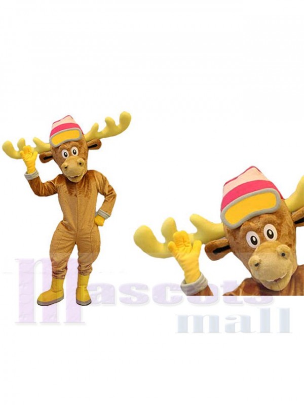 Reindeer mascot costume