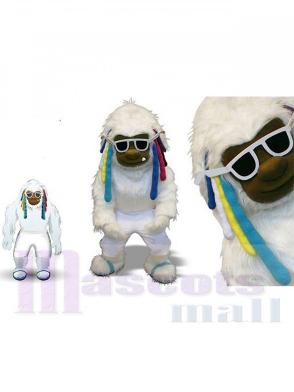 Yeti mascot costume