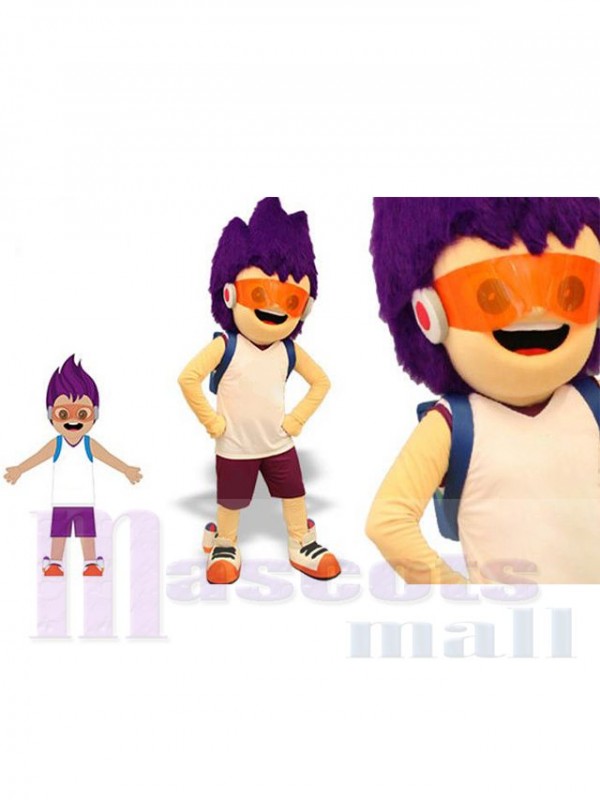 Boy mascot costume