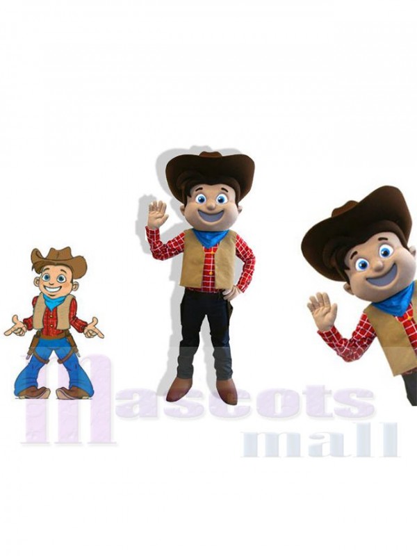 Juvenile Cowboy mascot costume