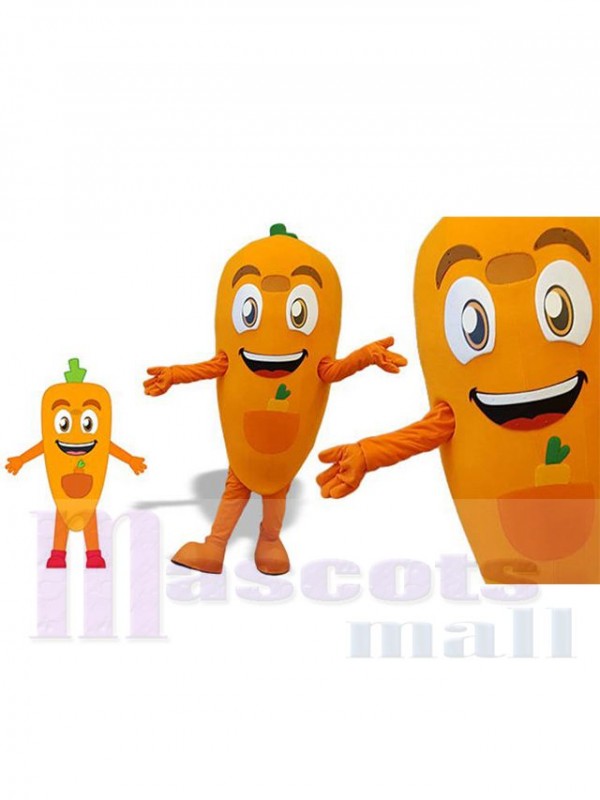 Carrot mascot costume