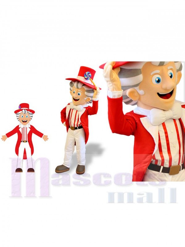 Candy Gentleman mascot costume