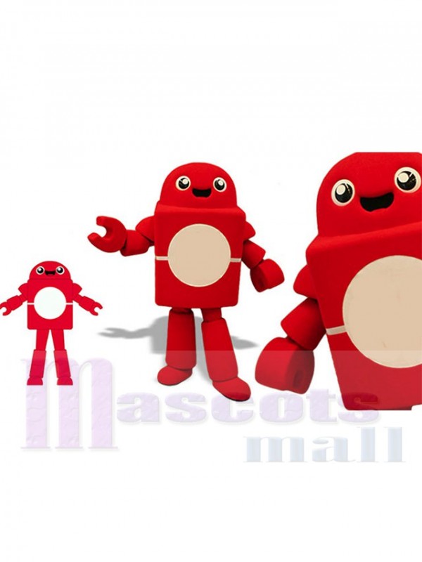 Maker Media Robot mascot costume