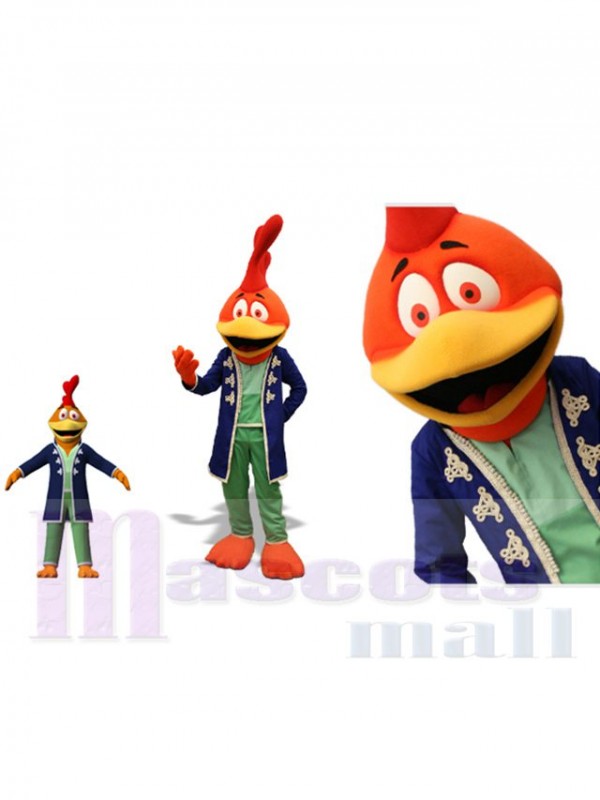 Rooster mascot costume