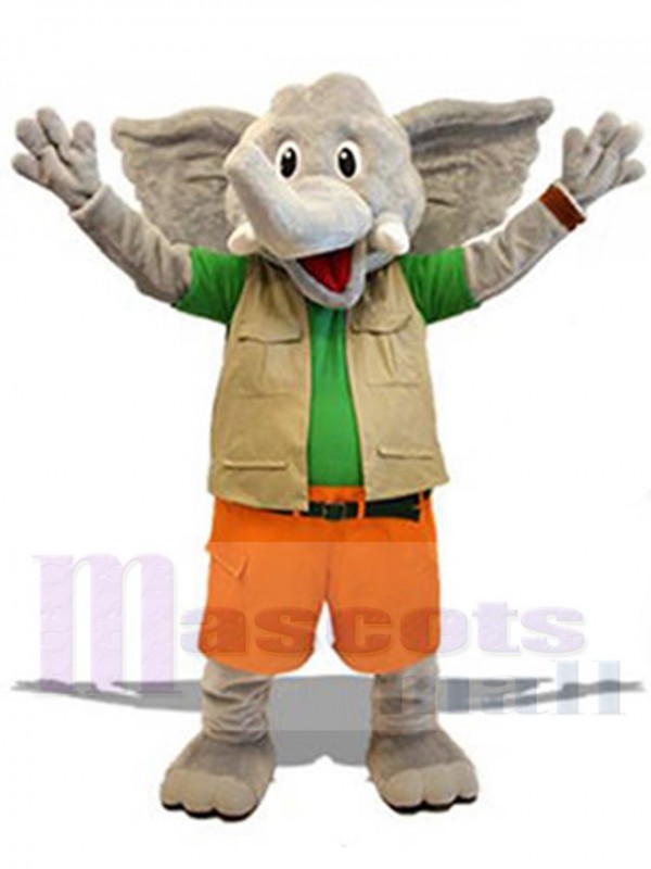 Elephant mascot costume