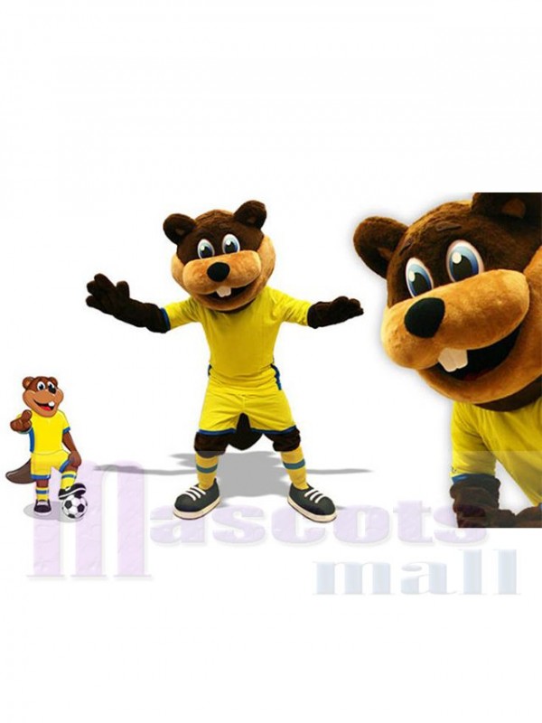 Beaver mascot costume