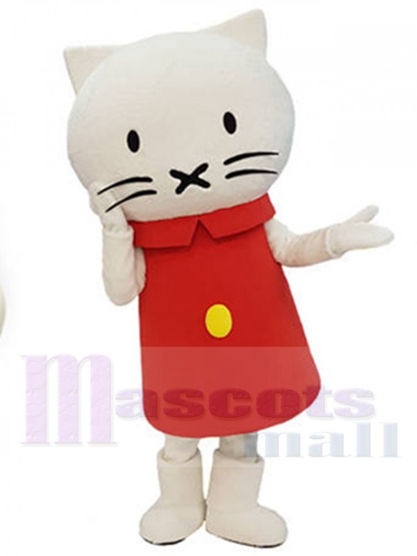 Musti Cat mascot costume
