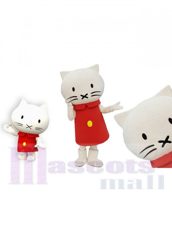 Musti Cat mascot costume