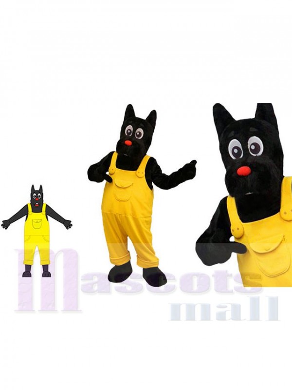 Scottish Terrier Dog mascot costume