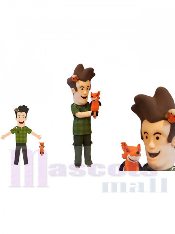 Naturalist mascot costume