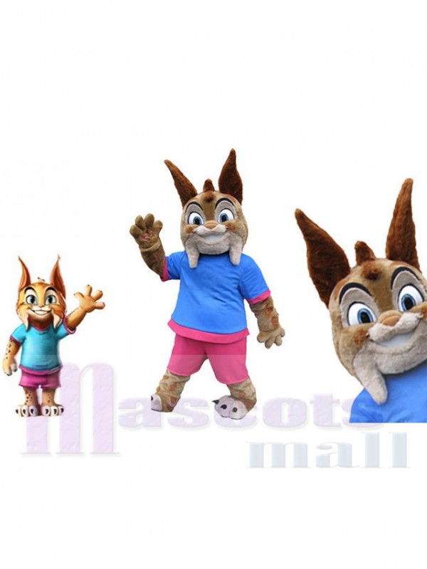 Lynx mascot costume